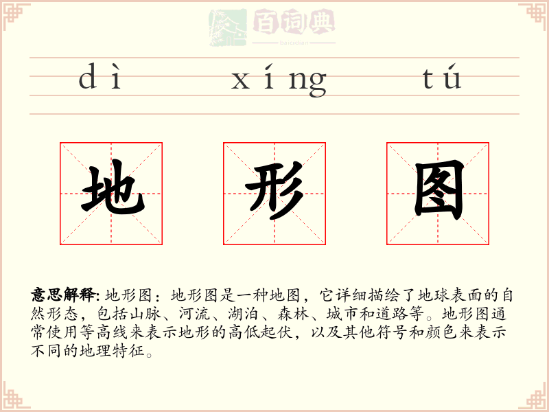地形图