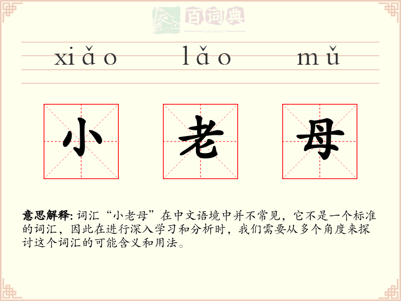 小老母