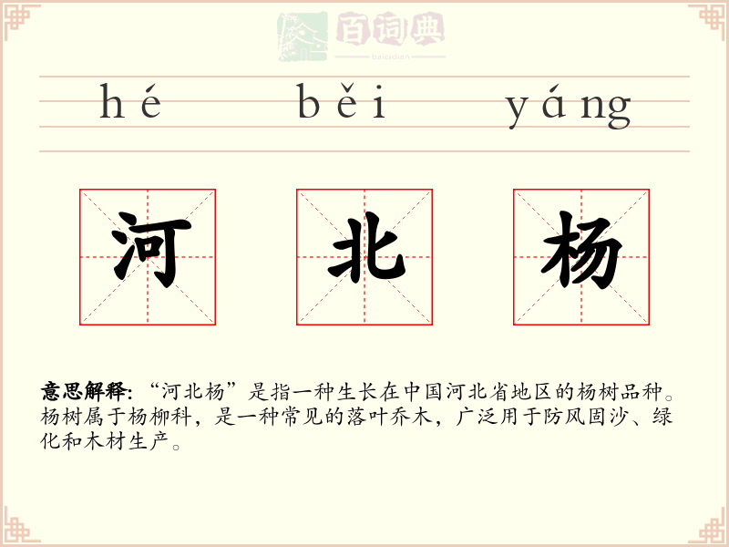 河北杨