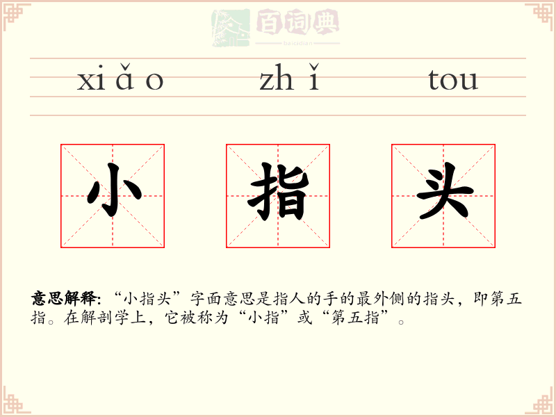 小指头