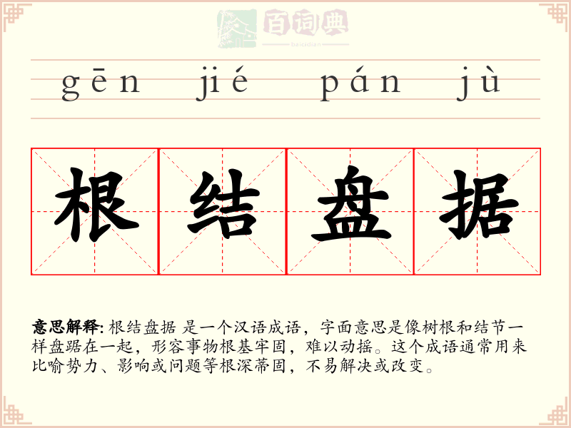 根结盘据