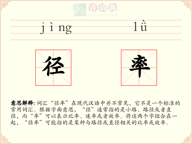径率