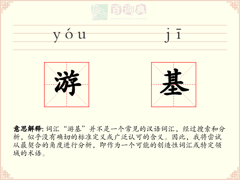 游基
