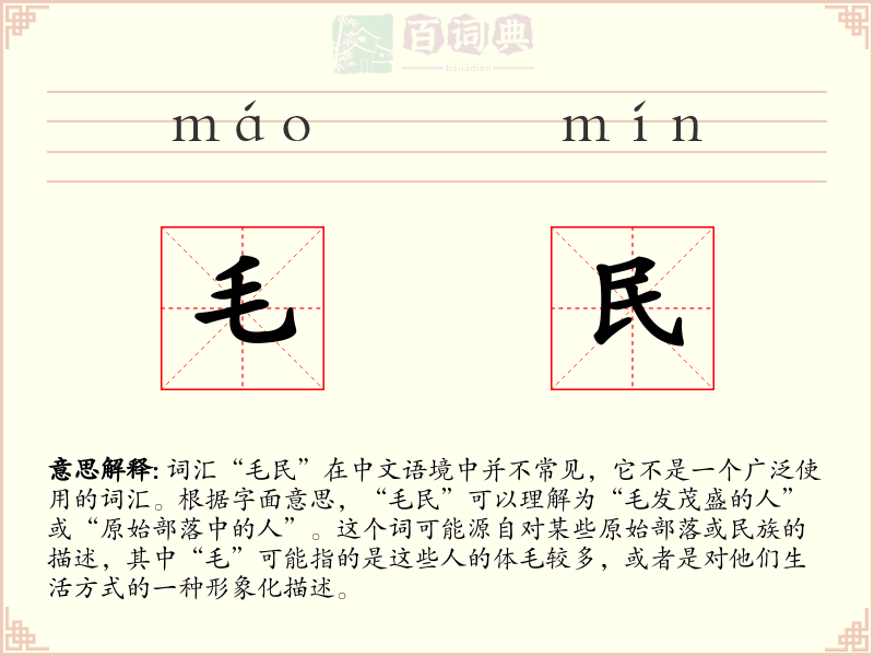 毛民