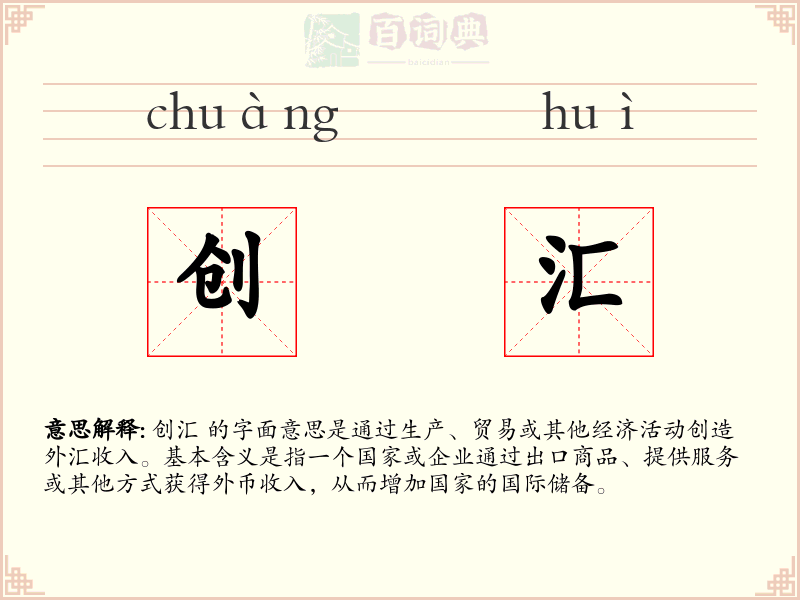 创汇