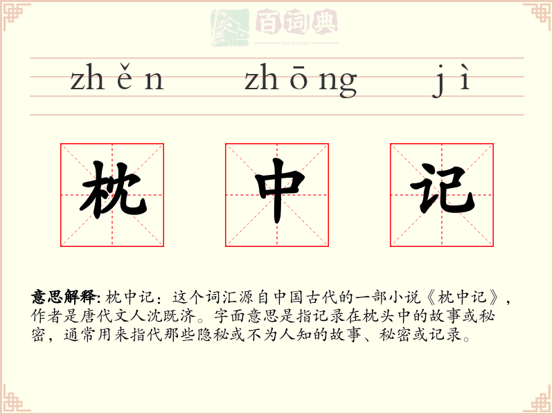 枕中记