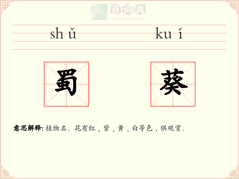 蜀葵