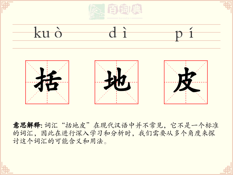 括地皮
