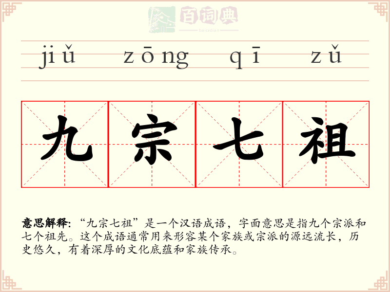 九宗七祖