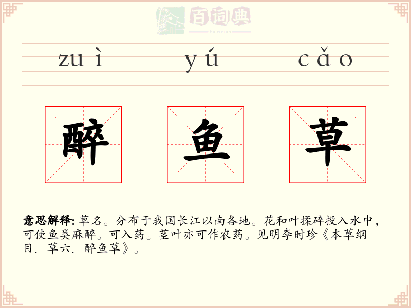 醉鱼草