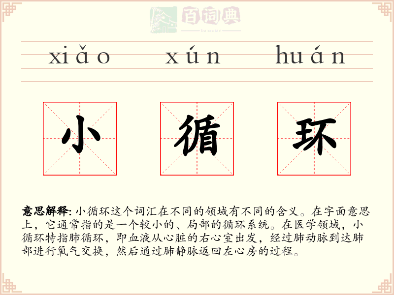 小循环