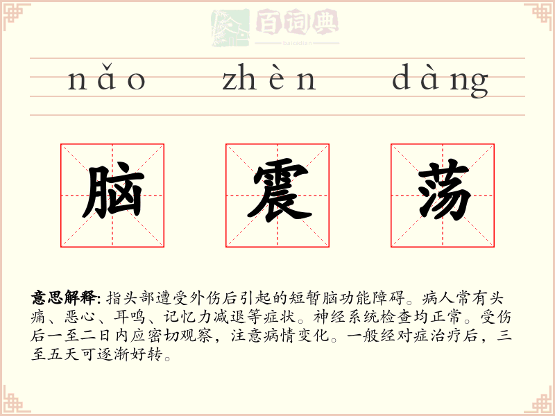 脑震荡