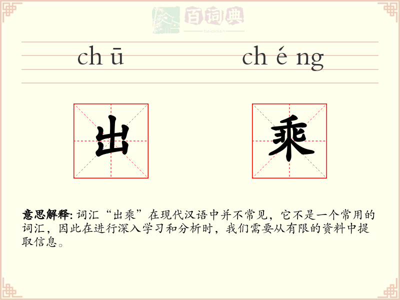出乘