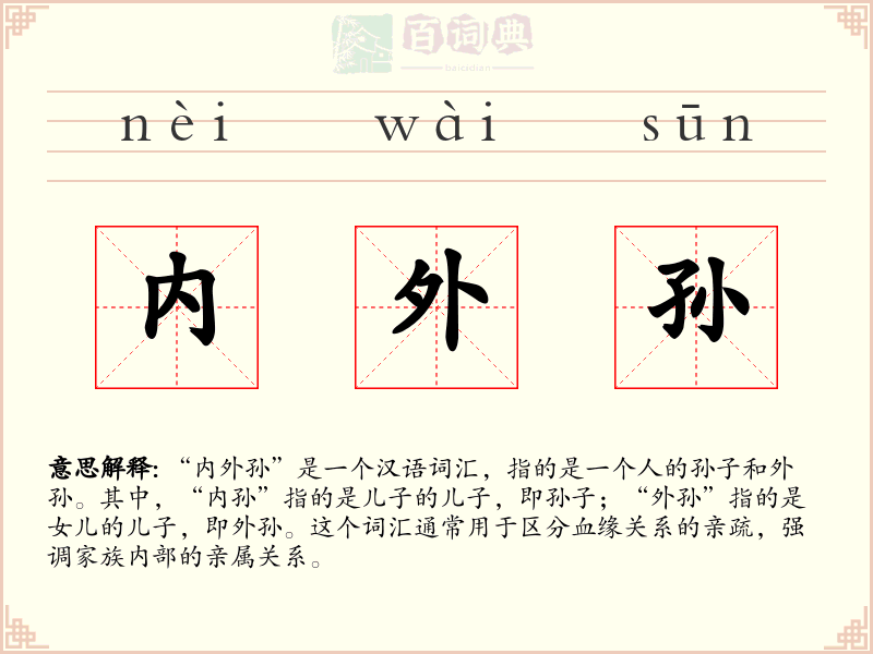 内外孙