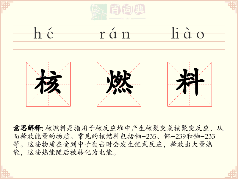 核燃料