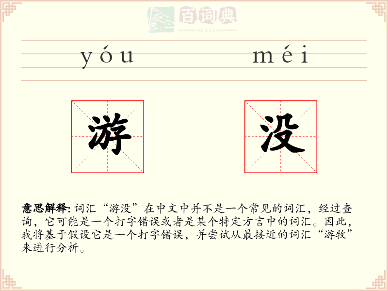 游没