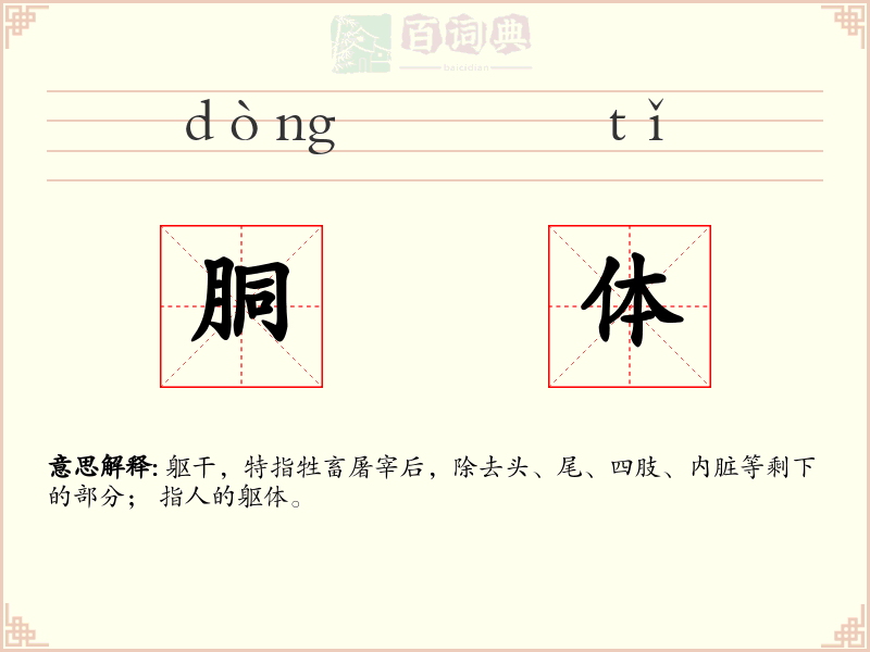 胴体