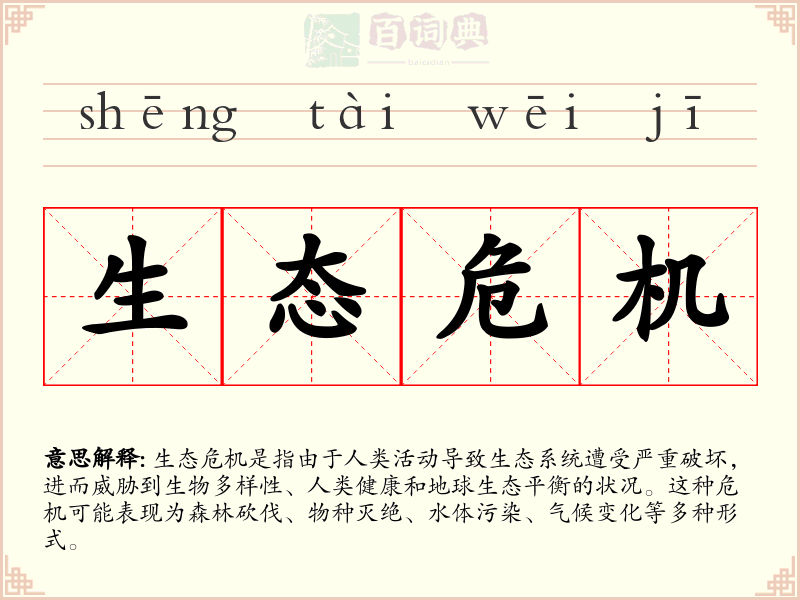 生态危机