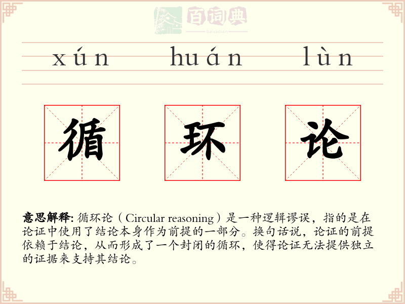 循环论