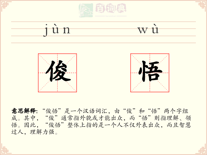 俊悟