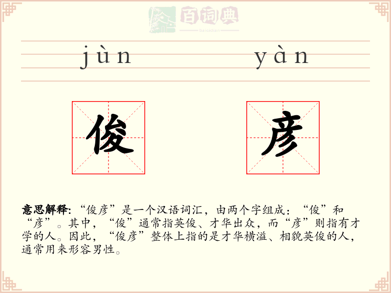 俊彦