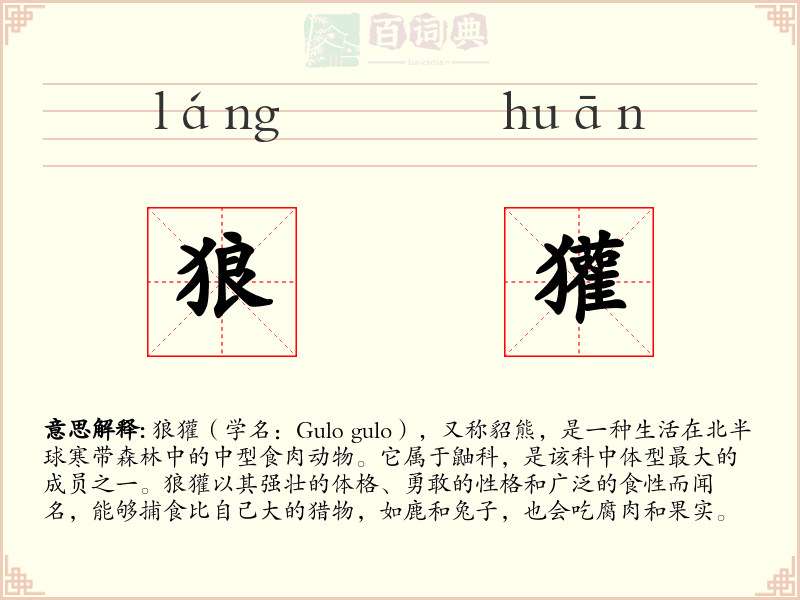 狼獾