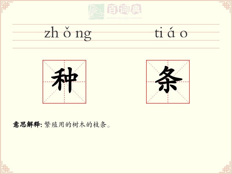 种条