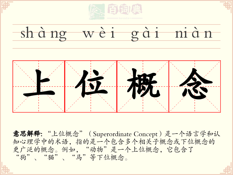 上位概念