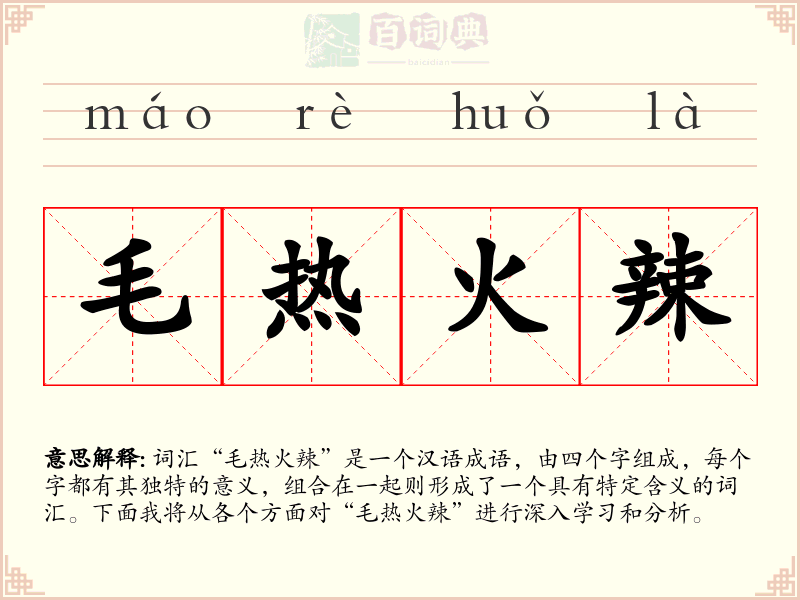 毛热火辣