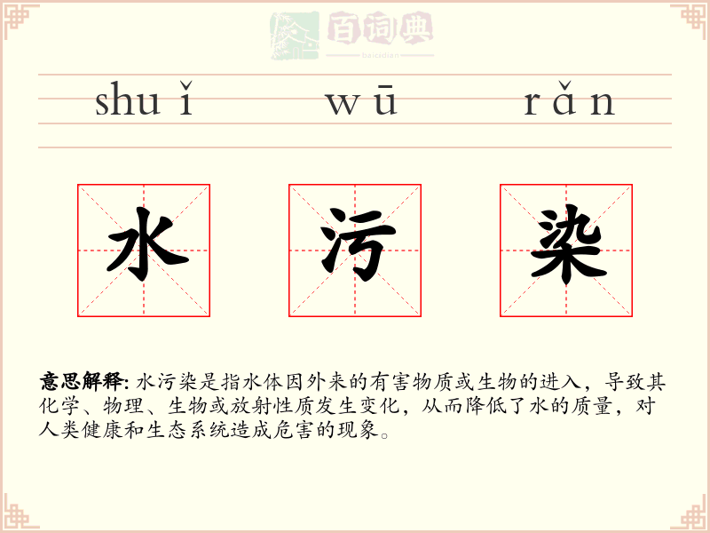 水污染