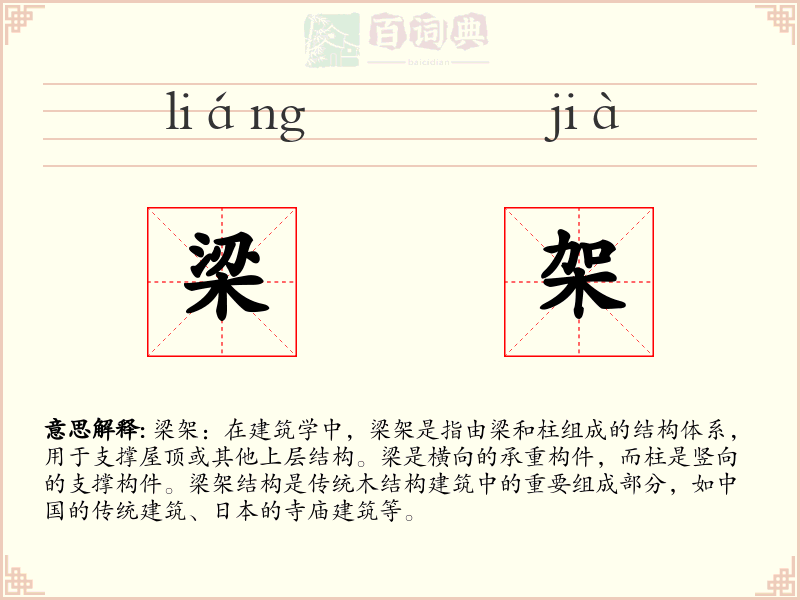 梁架