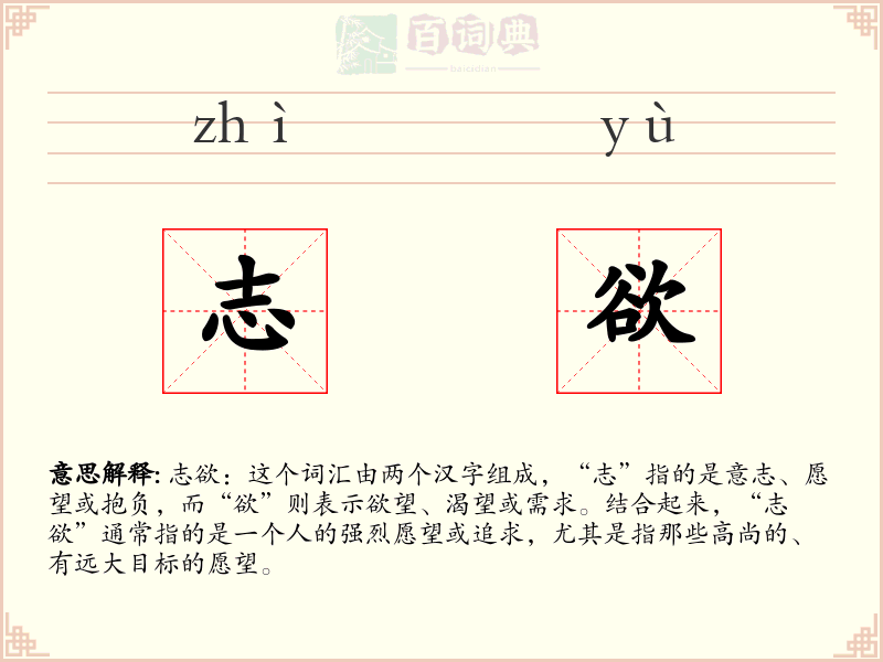 志欲