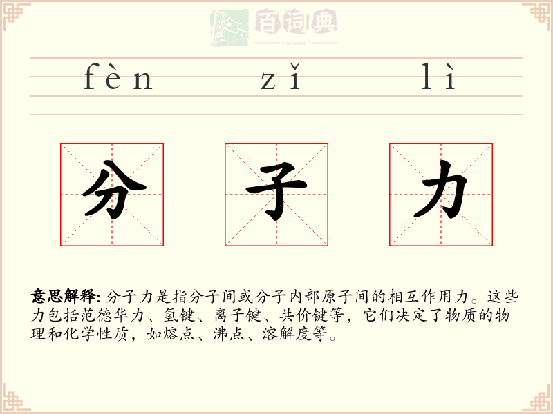分子力