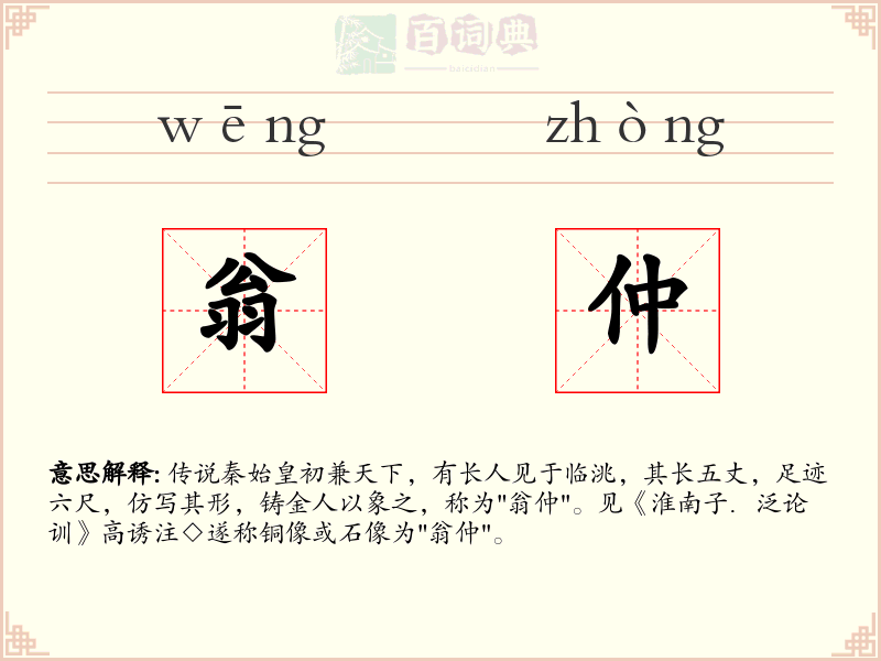 翁仲