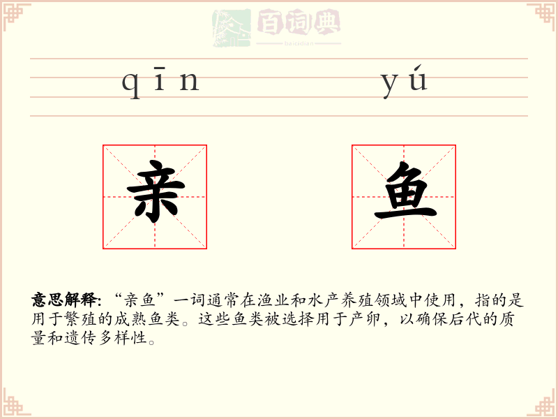 亲鱼