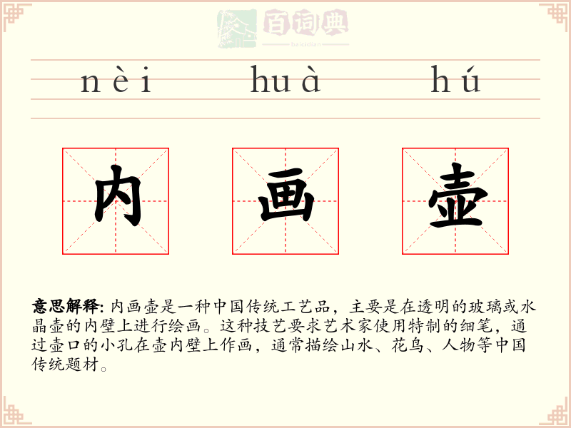 内画壶