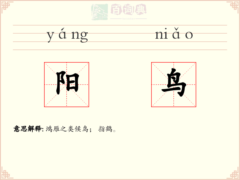 阳鸟