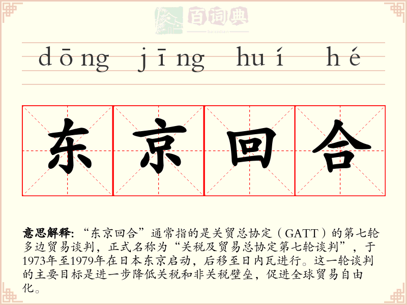 东京回合