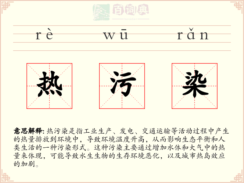 热污染