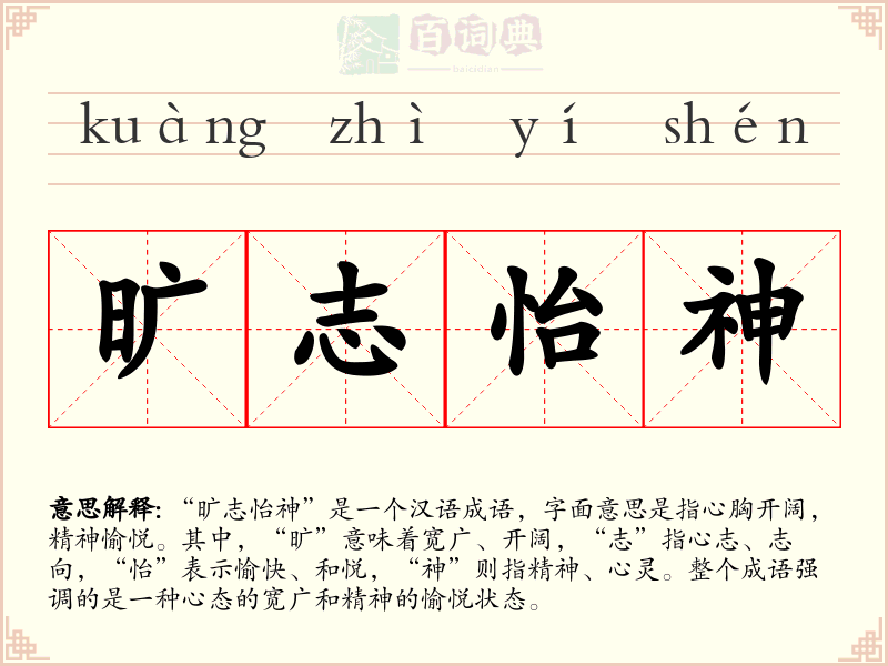 旷志怡神