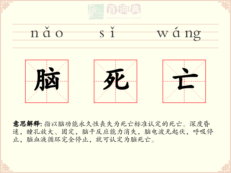 脑死亡