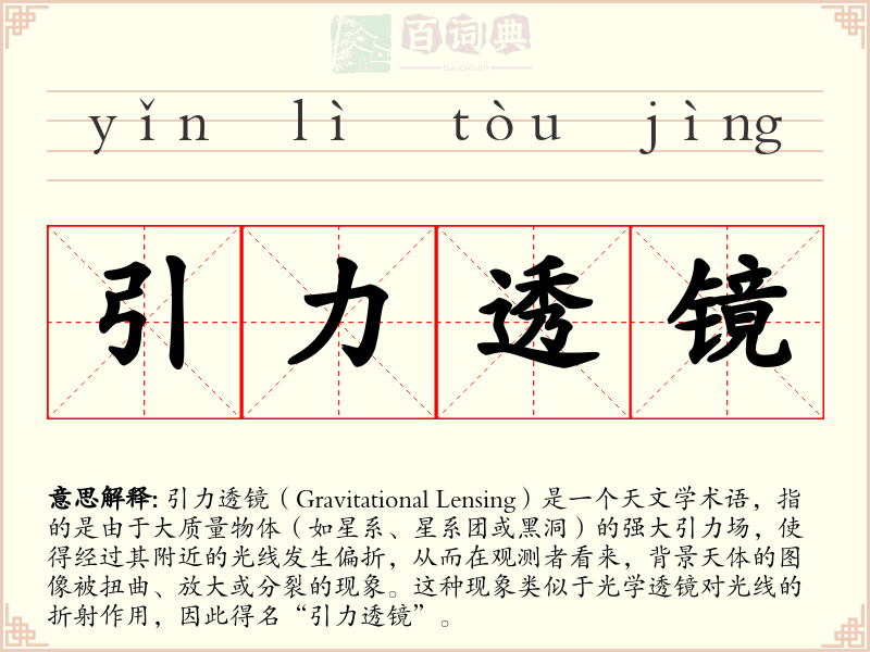 引力透镜