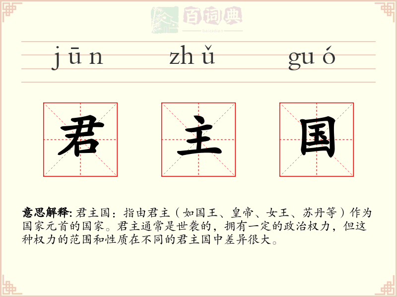 君主国