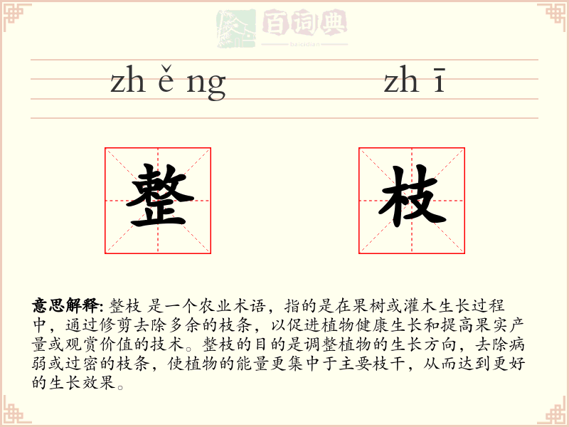 整枝