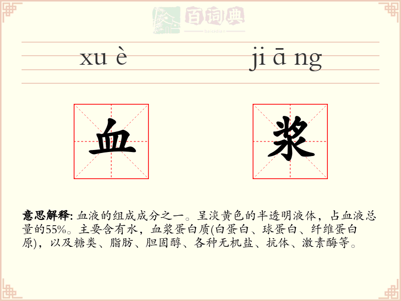 血浆