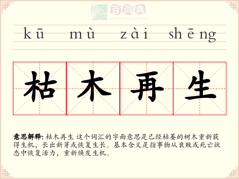 枯木再生