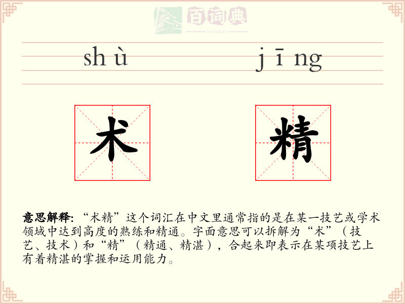 术精
