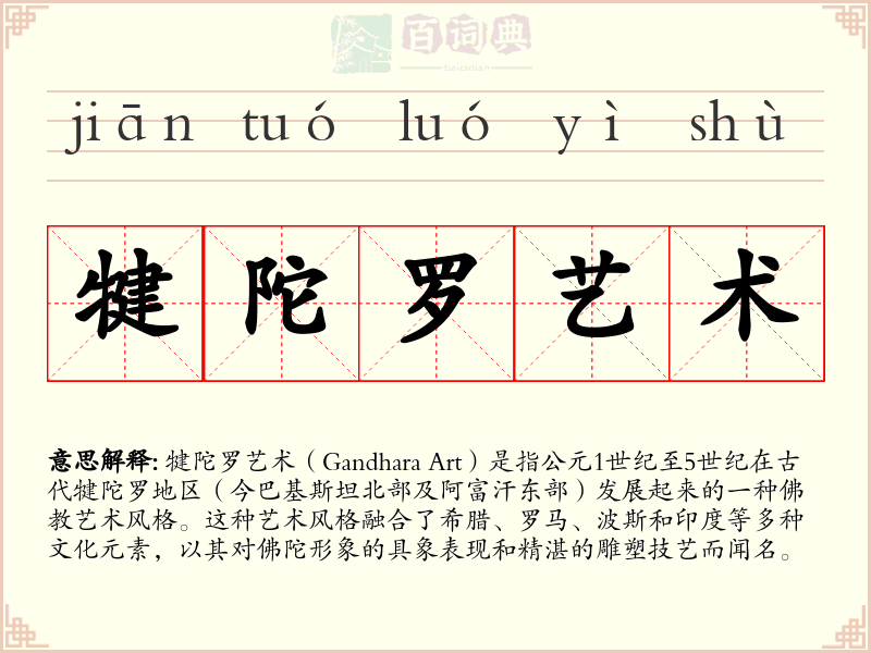 犍陀罗艺术