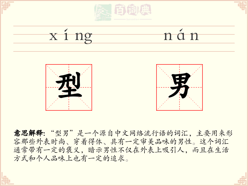 型男