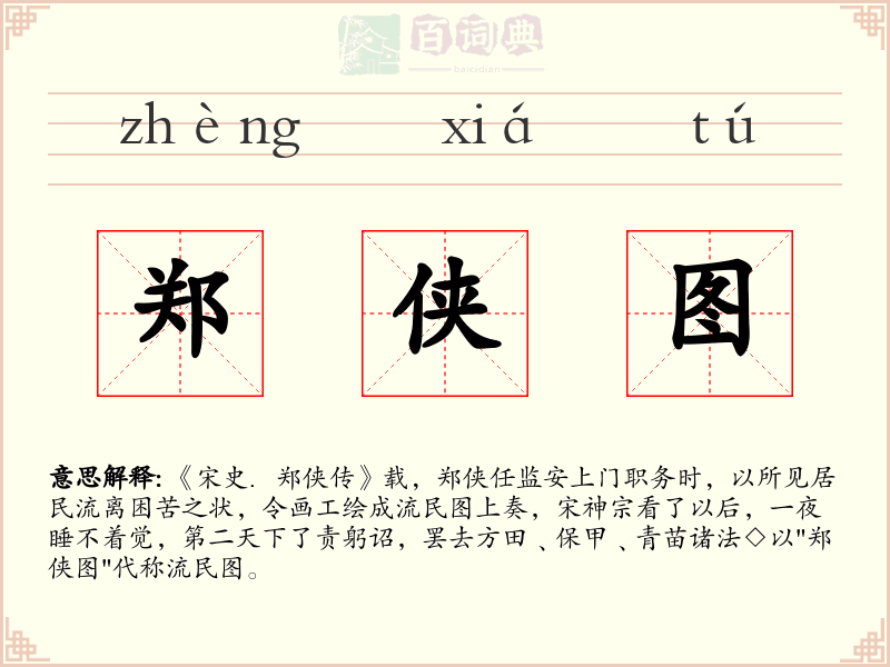 郑侠图